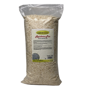 Bild zeigt Naturbeute Reiskorn Pur 5 kg  im Sack